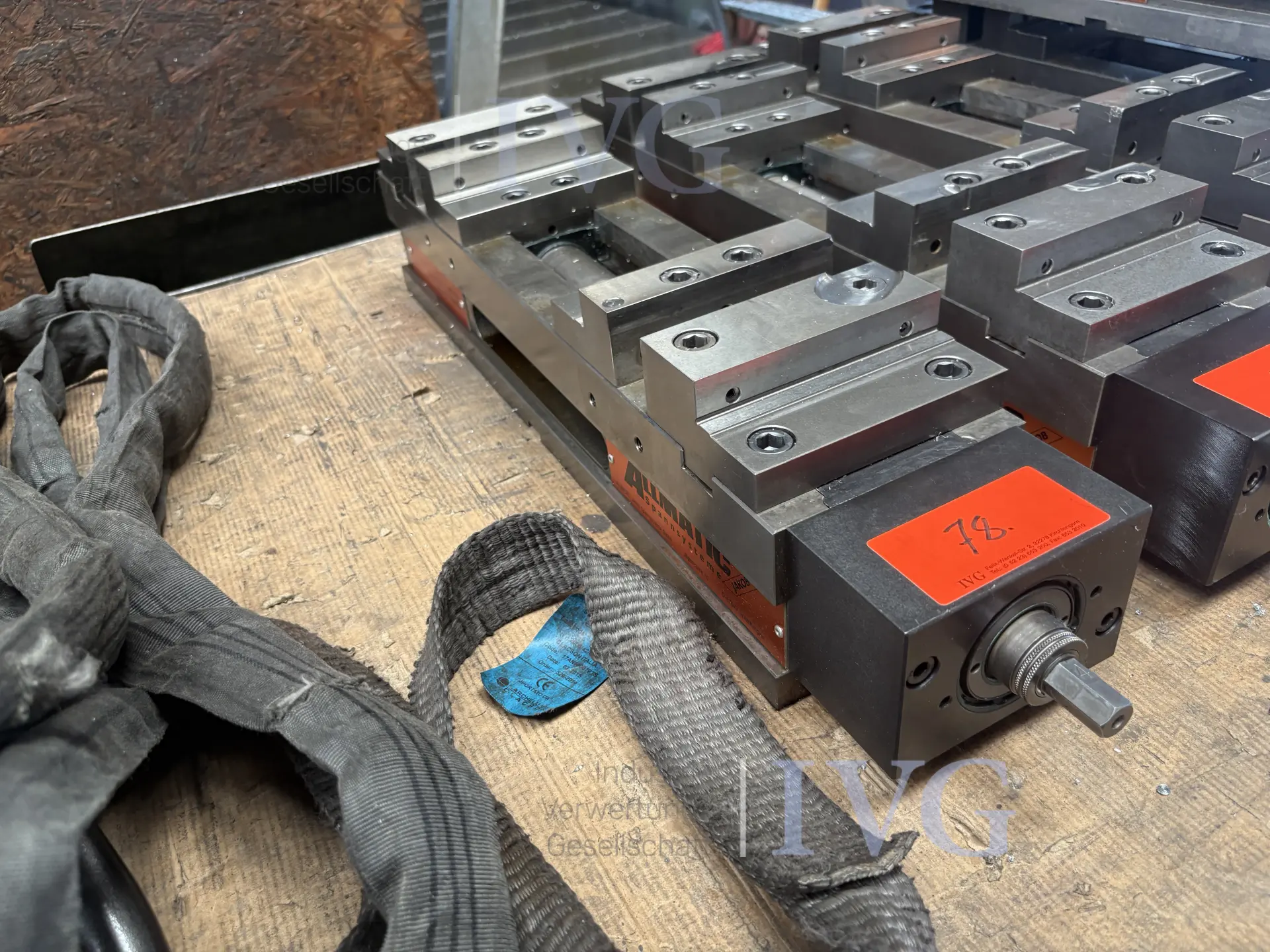 hydraulische Maschinenschraubstöcke ALLMATIC NC125 Duo